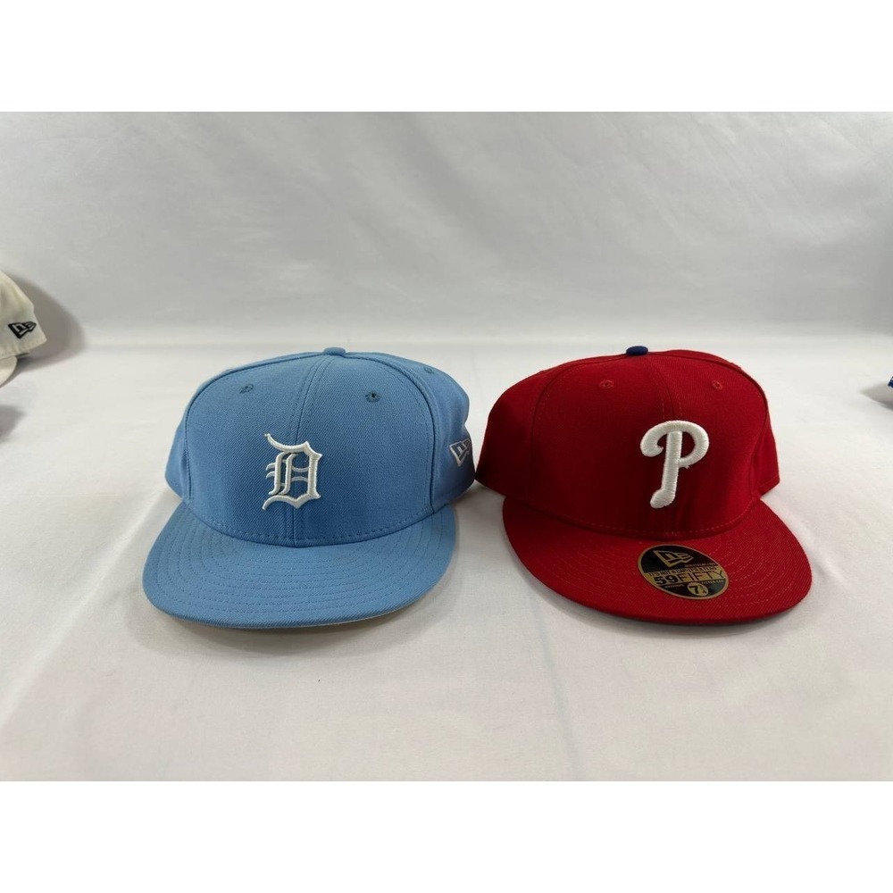 Vintage Lot x16 New Era 59Fifty New York Yankees, etc Teams Hat Caps Y2K 90s - Picture 5 of 16